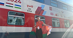 Двое слонимчан проехали тысячи километров на «Поезде Памяти» Двое слонимчан проехали тысячи километров на «Поезде Памяти»