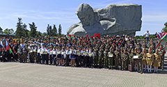 Участие в заключительном этапе военно-патриотической игры Зарница Участие в заключительном этапе военно-патриотической игры Зарница